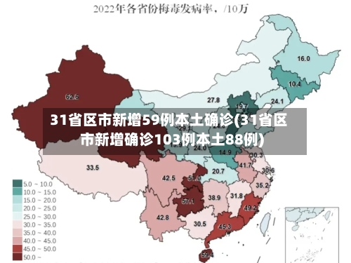 31省区市新增59例本土确诊(31省区市新增确诊103例本土88例)