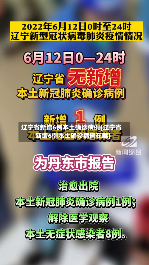 辽宁省新增6例本土确诊病例(辽宁省新增6例本土确诊病例在哪)