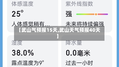 【武山气预报15天,武山天气预报40天】