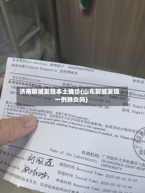 济南聊城发现本土确诊(山东聊城发现一例肺炎吗)