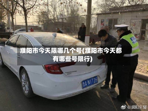 濮阳市今天限哪几个号(濮阳市今天都有哪些号限行)