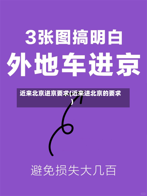 近来北京进京要求(近来进北京的要求)