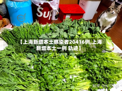 【上海新增本土感染者20416例,上海新增本土一例 轨迹】