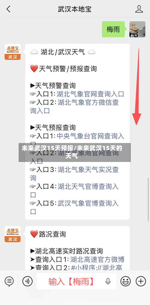 未来武汉15天预报/未来武汉15天的天气