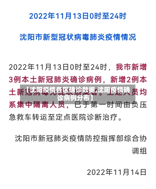 【沈阳疫情各区确诊数据,沈阳疫情确诊病例分布】