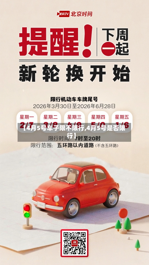 【4月5号车子限不限行,4月5号是否限行】