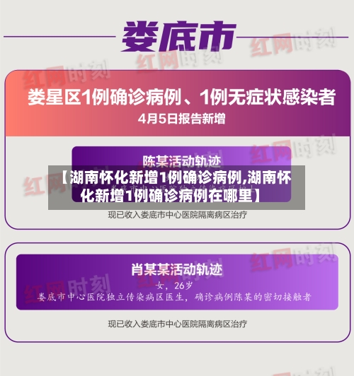 【湖南怀化新增1例确诊病例,湖南怀化新增1例确诊病例在哪里】