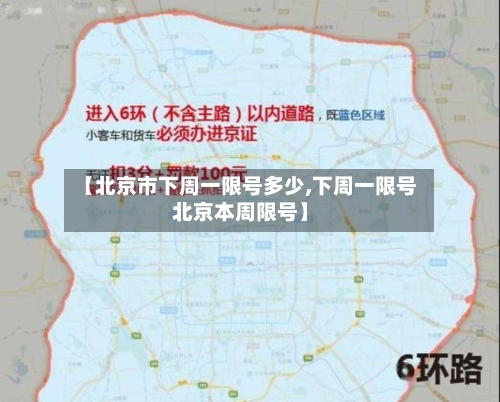 【北京市下周一限号多少,下周一限号北京本周限号】