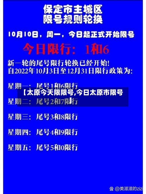 【太原今天限限号,今日太原市限号】