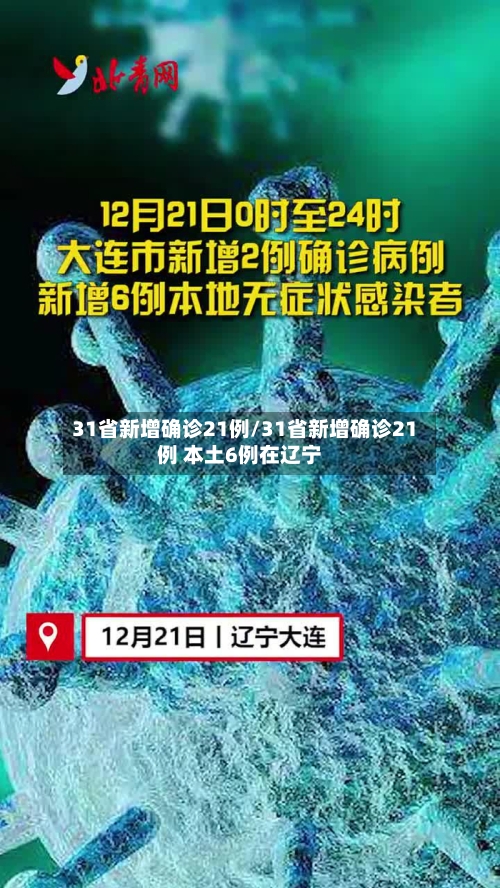 31省新增确诊21例/31省新增确诊21例 本土6例在辽宁