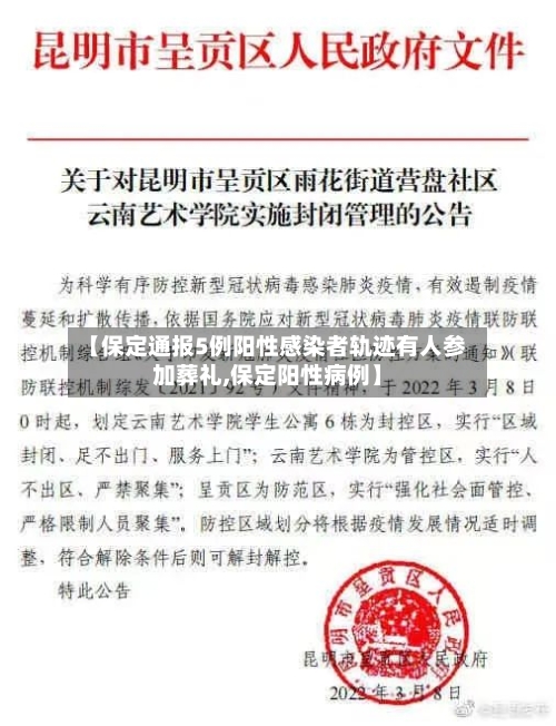 【保定通报5例阳性感染者轨迹有人参加葬礼,保定阳性病例】