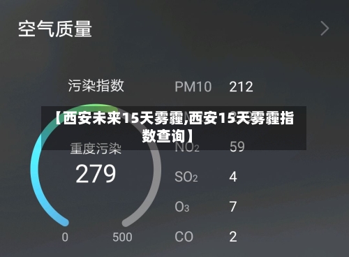 【西安未来15天雾霾,西安15天雾霾指数查询】