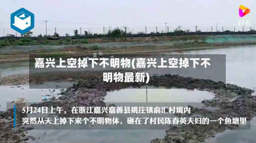 嘉兴上空掉下不明物(嘉兴上空掉下不明物最新)