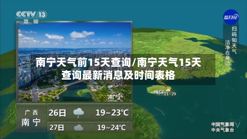 南宁天气前15天查询/南宁天气15天查询最新消息及时间表格