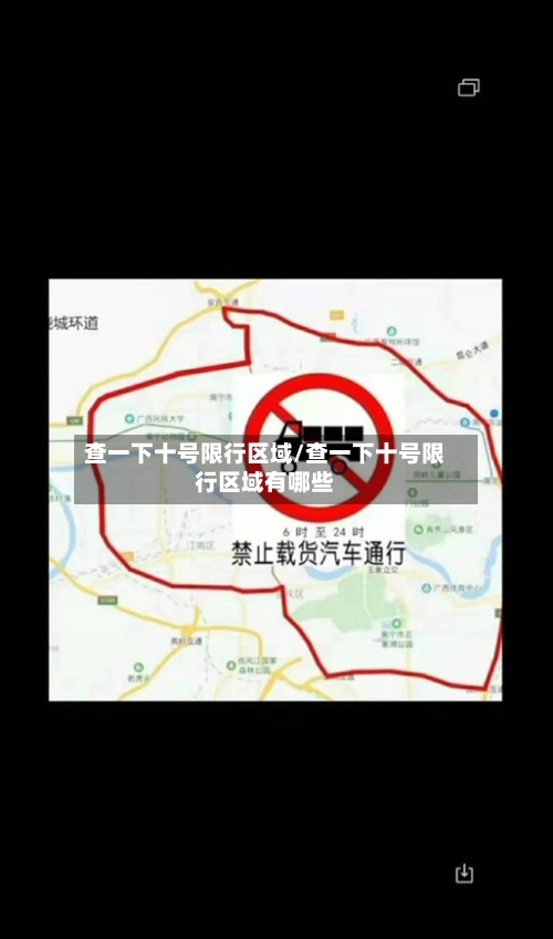 查一下十号限行区域/查一下十号限行区域有哪些