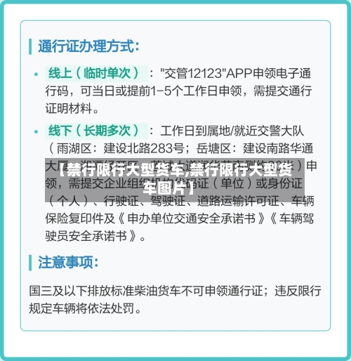 【禁行限行大型货车,禁行限行大型货车图片】