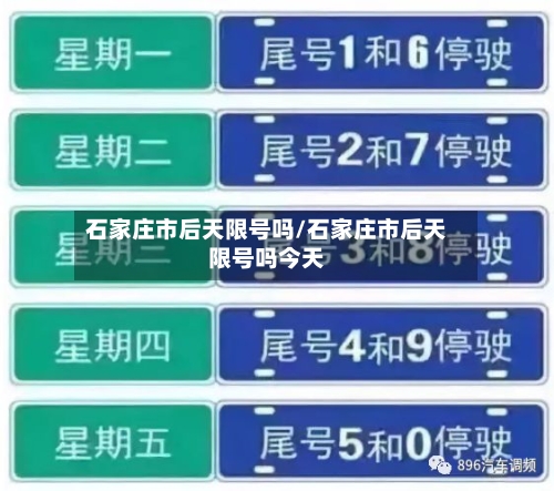 石家庄市后天限号吗/石家庄市后天限号吗今天
