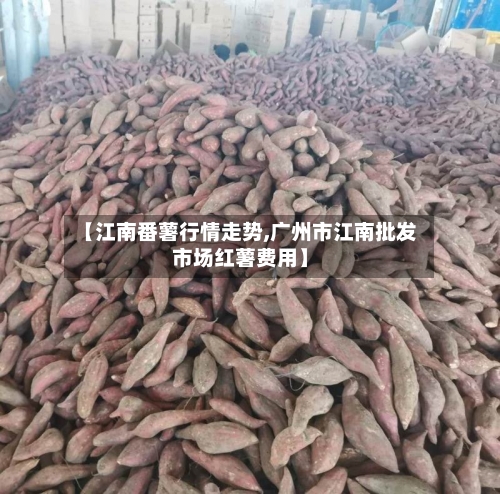 【江南番薯行情走势,广州市江南批发市场红薯费用】