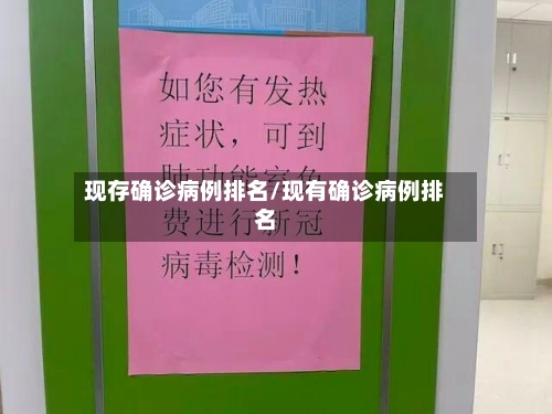 现存确诊病例排名/现有确诊病例排名