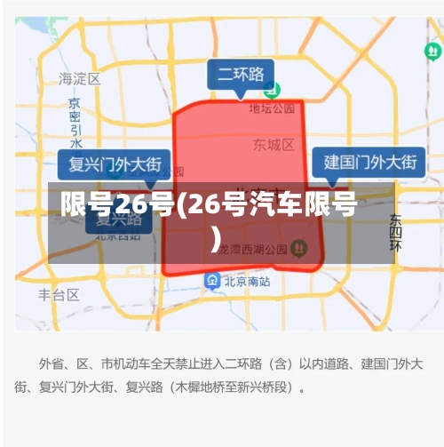 限号26号(26号汽车限号)