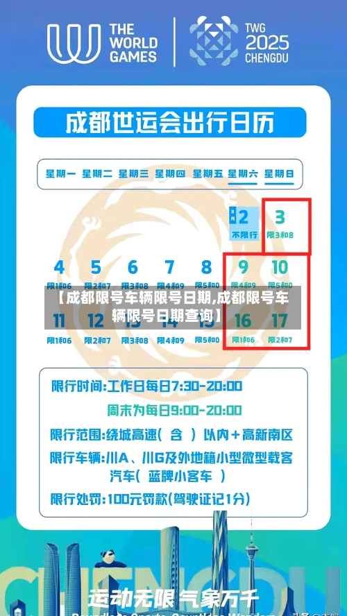 【成都限号车辆限号日期,成都限号车辆限号日期查询】