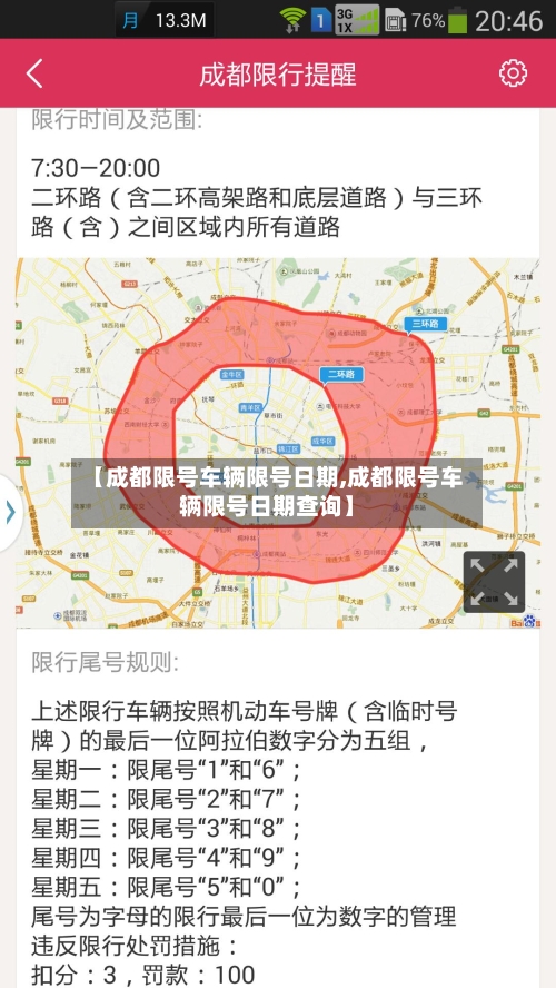 【成都限号车辆限号日期,成都限号车辆限号日期查询】