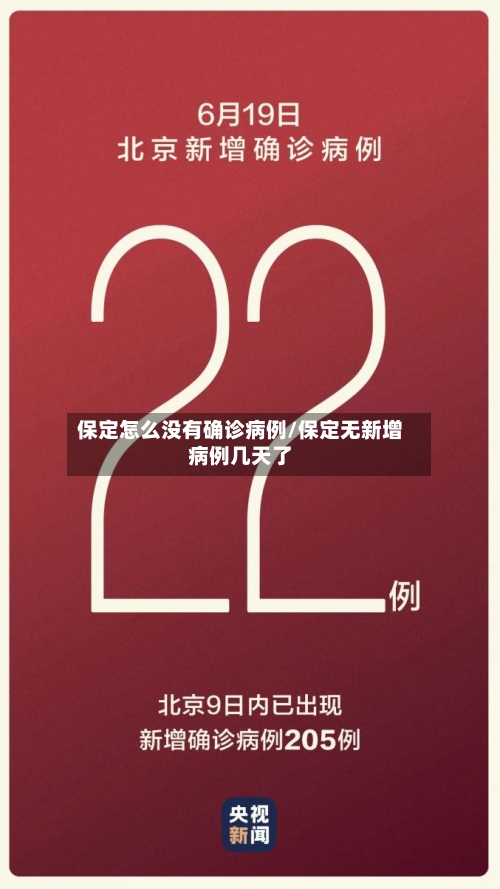 保定怎么没有确诊病例/保定无新增病例几天了