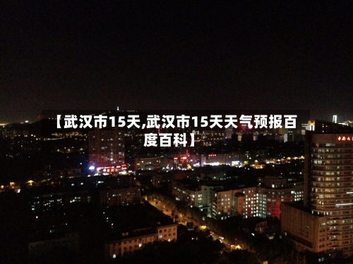 【武汉市15天,武汉市15天天气预报百度百科】