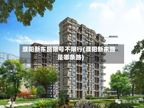 濮阳新东路限号不限行(濮阳新东路是哪条路)