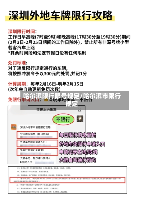 哈尔滨限行限号规定/哈尔滨市限行规定