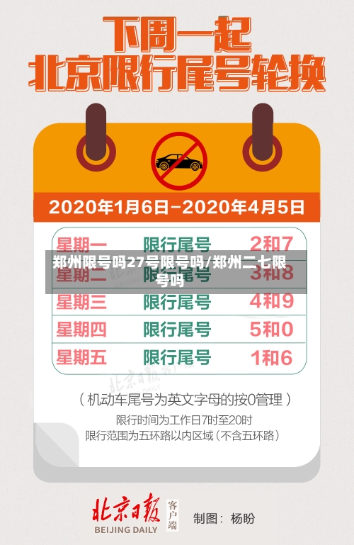 郑州限号吗27号限号吗/郑州二七限号吗