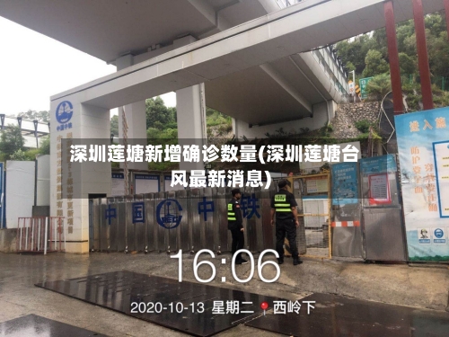 深圳莲塘新增确诊数量(深圳莲塘台风最新消息)