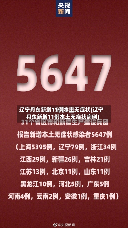 辽宁丹东新增11例本土无症状(辽宁丹东新增11例本土无症状病例)