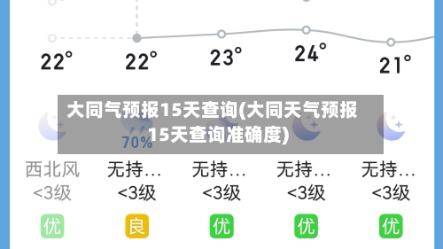 大同气预报15天查询(大同天气预报15天查询准确度)