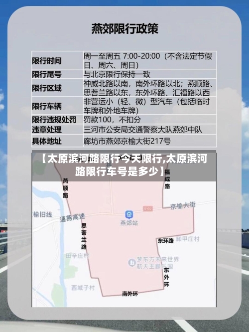 【太原滨河路限行今天限行,太原滨河路限行车号是多少】
