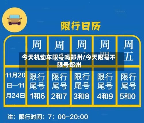 今天机动车限号吗郑州/今天限号不限号郑州