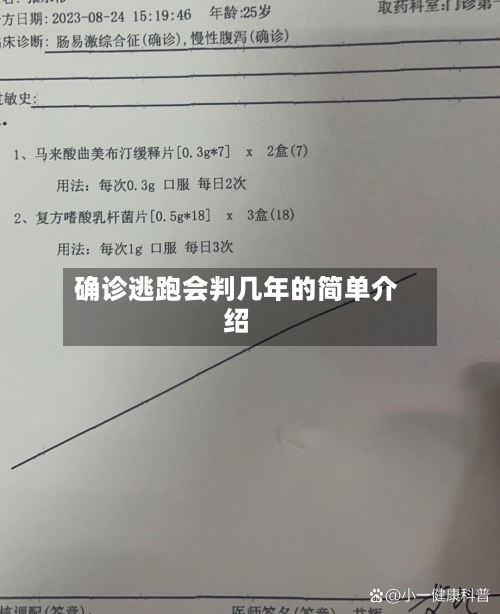 确诊逃跑会判几年的简单介绍