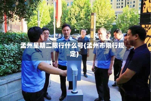 孟州星期二限行什么号(孟州市限行规定)