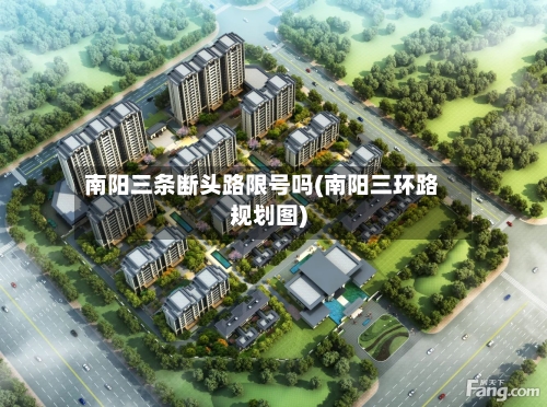 南阳三条断头路限号吗(南阳三环路规划图)