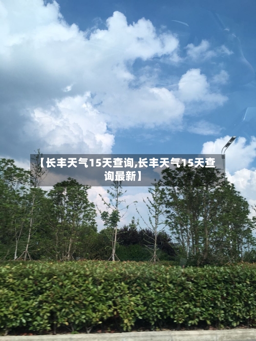 【长丰天气15天查询,长丰天气15天查询最新】