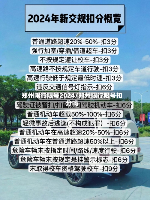 郑州限行限号2024/郑州限行限号扣分吗