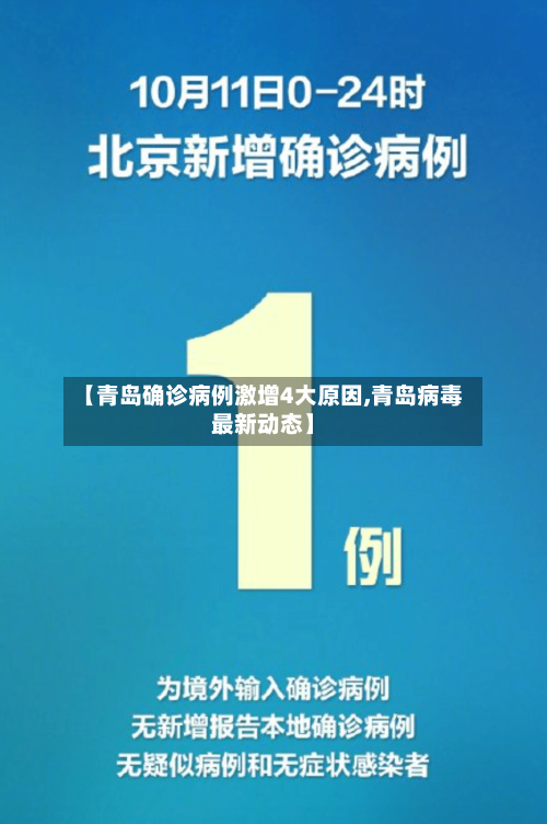 【青岛确诊病例激增4大原因,青岛病毒最新动态】