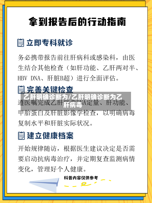 乙肝明确诊断为/乙肝明确诊断为乙肝病毒