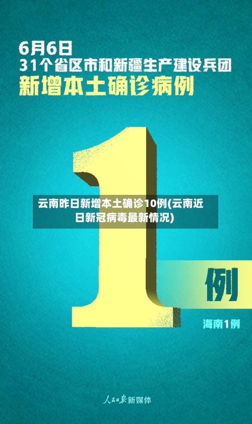 云南昨日新增本土确诊10例(云南近日新冠病毒最新情况)