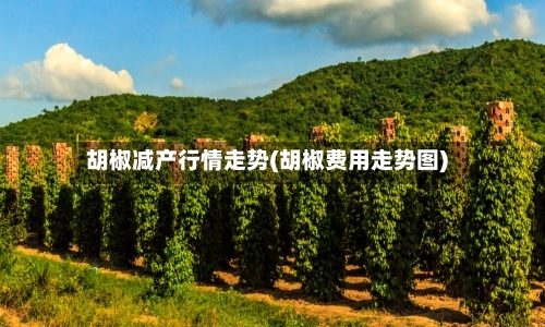胡椒减产行情走势(胡椒费用走势图)
