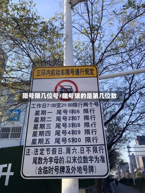 限号限几位号/限号限的是第几位数