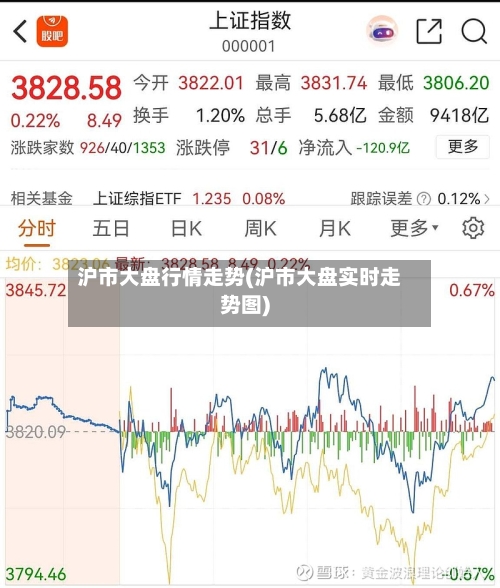 沪市大盘行情走势(沪市大盘实时走势图)