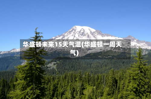 华盛顿未来15天气温(华盛顿一周天气)