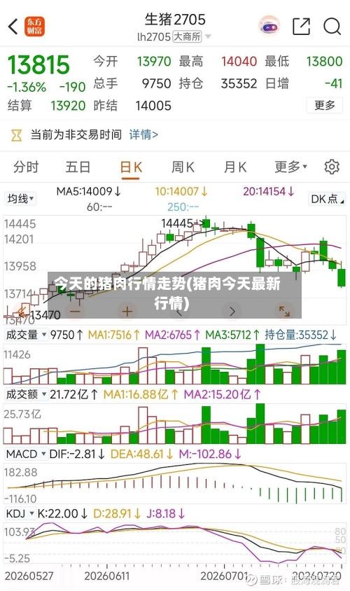 今天的猪肉行情走势(猪肉今天最新行情)