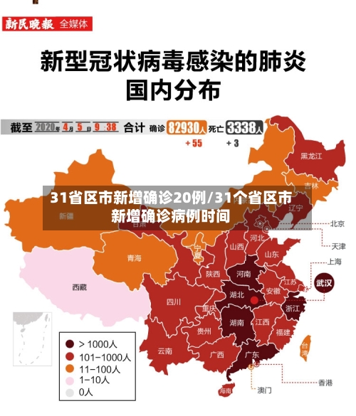 31省区市新增确诊20例/31个省区市新增确诊病例时间